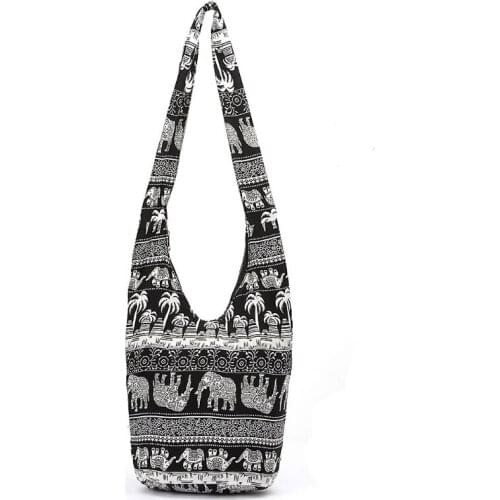 Women Hippie Shoulder Bags Fringe Large Purses Ethnic Tote Handbag Travel Bag