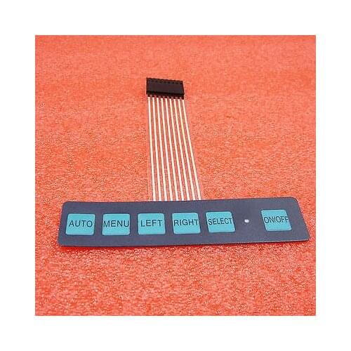 1x6 Matrix Array 6 Key Membrane Switch Keypad Keyboard 1*6 Keys with LED diy electronics
