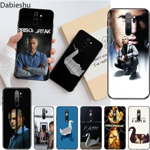 Prison Break Shell Phone Case for Redmi Note 9 8 8T 8A 7 6 6A Go Pro Max Redmi 9 K20 K30