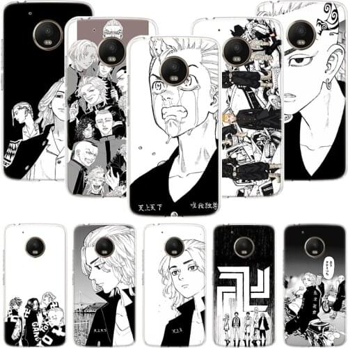 Tokyo Revengers Anime Phone Case For Motorola Moto G9 G8 G7 G6 G5 E6 E5 E4 Plus Play Power One Action Macro Coque Cover Capa