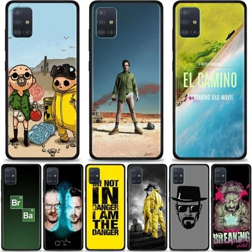Phone Case For Samsung Galaxy A72 A91 A51 A71 A21 A31 A41 A Quantum A42 5G A02s Soft Cover Breaking Bad Movie