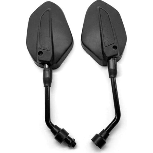 Black 10mm 8mm motorcycle side mirror univeral Accessories motocross parts motorbike rear view mirrors moto rearview mirror