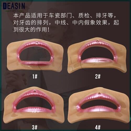 Dental Tooth alignment check mouth measuring lip measurement tool aesthetics meaurement parts accessories different 4 pcs/ set