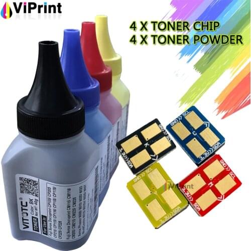 4 CLP300 Toner Refill Powder Cartridge + 4 Chips Kit For Samsung CLP-300 CLP 300N CLX-2160 2160N CLX-2161 CLX-3160 3160N 3160FN