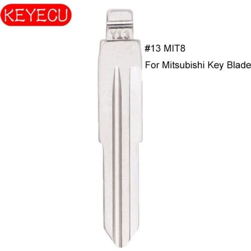 KEYECU 10PCS KEYDIY Universal Remotes Flip Blade 13# , MIT8 for Mitsubishi