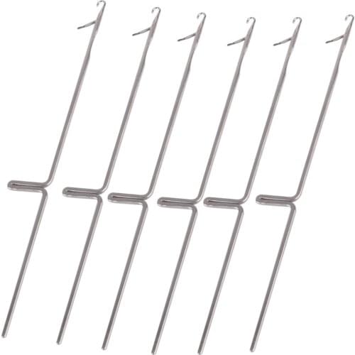 LETAOSK 50PCS Siver Reed Singer Studio Knitting Machine Needle Steel Needles Set fit for SK280 SK360 SK580 SK840