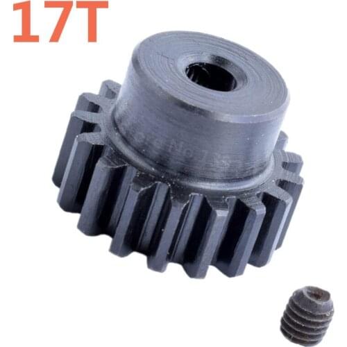 RC Metal Motor Pinion Gear 17T 0088 3.17mm For WLtoys 12428-A-B 12423 1/12 RC Cars Crawler Short Course Truck Upgrade Parts