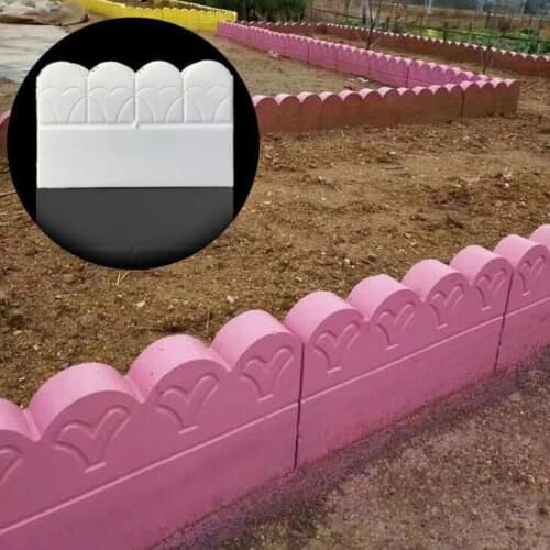 40x25cm Plastic Concrete Mold Plaster Cement Pool Garden Fence DIY Fish Pond Paving Mould Courtyard Walk Maker