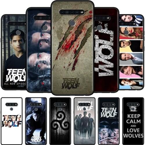 TEEN WOLF Phone Case For LG K41s K61 K50s G7 K42 K40S K71 K40 G8 G7 Thinq G6 Black Bumper Soft TPU Fundas Coque Silicone