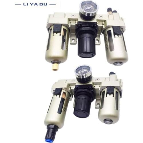 AC3000-02/03 Air filter relief valve/Pressure Regulator Gauge/Air Compressor Filter Oil Moisture Separator For Water Filters