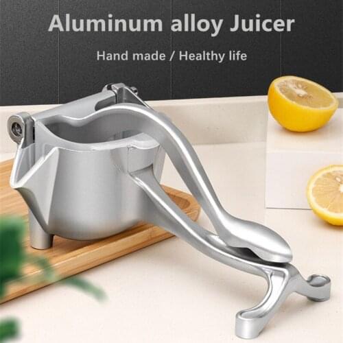 New Aluminum Alloy Manual Juicer Pomegranate Juice Squeezer Pressure Lemon Sugar Cane Juice Portable Handheld Kitchen Fruit Tool