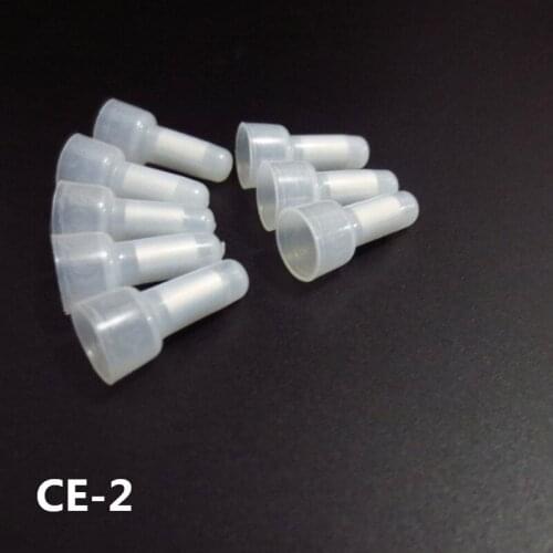 100 PCS CE-1 CE-2 CE-5 Nylon Wire Connector Security Closed Type Terminal Closed Fast Connection Terminal Wire Hat