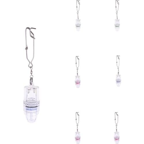 LED Deep Drop Underwater Fishing Squid Fish Lure Light Mini Waterproof Attracting Fish Lamp