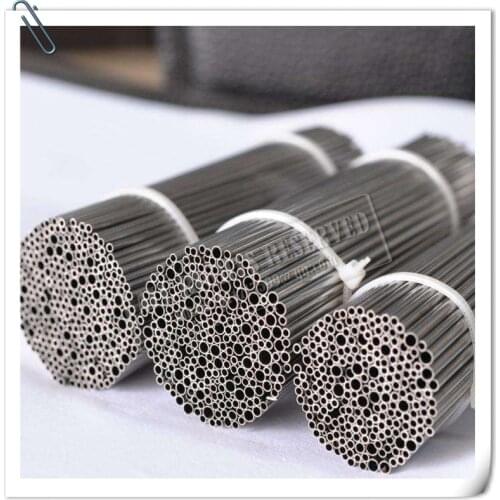 Pipes seamless precise stainless steel tubing OD 0.7 mm SCH small ss tubing 5pcs Can be customized