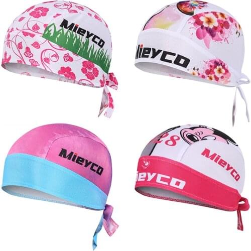 Cycling Cap Cyclist Headscarf Bicycles For Women 2020 Head Bandana Caps For Bike Running Caps Headband Sport Pink Washable Pink