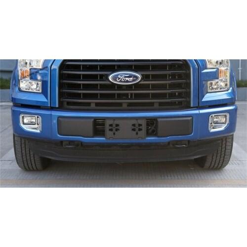 Yimaautotrims Front Face Fog Lights Foglights Lamp Cover Trim Fit For Ford F150 2015 2016 2017 Exterior Mouldings ABS