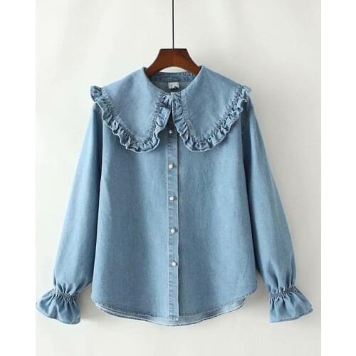 YUPINCIAGA Womens Denim Shirts