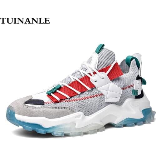 TUINANLE Couple Sneakers Women Shoes 2021 Breathable Walking Casual Lover Shoes Plus Size 35-45 Quality Shoes for Women Sneakers