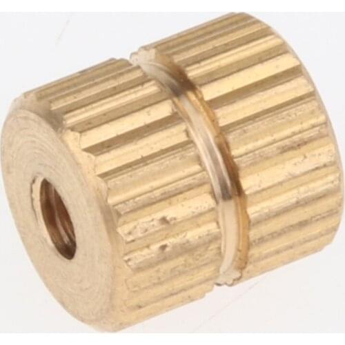 10 Pieces Baritone Knurled Replacemetn Screw Nut for Tuba Brass Instrument