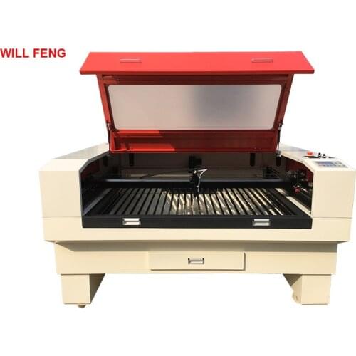 1310 80W 100W 130W Co2 Laser Engrave Machine.With Chiller CW3000 AWC708C Controller .T-Blade Table For Cut Acrylic plywood