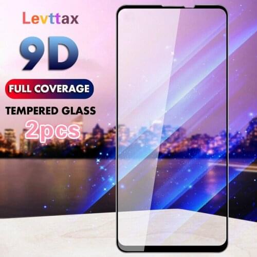 2Pcs 9D Full Cover Tempered Glass For Samsung A10 20 30 40 50 A60 70 80 90 A51 A71 A81 A91 Screen Protector Explosion-proof Film