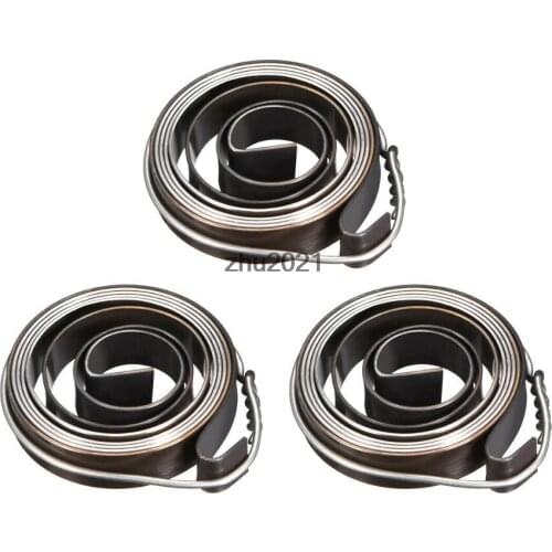 3PCS Drill Press Spring Quill Feed Return Coil Spring Assembly 680mm 35x8x0.8mm