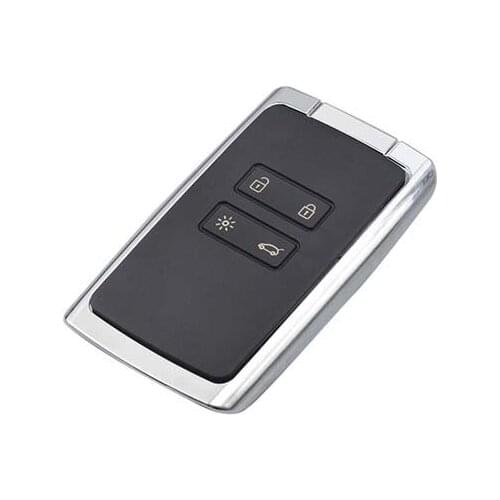 4 Button Smart Remote Key Shell Case For Renault Koleos Kadjar Keyless Entry Fob Key Cover