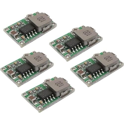 5Pieces/lot RC Airplane Module Mini 360 Step-down Power Supply Module 4.75V-23V to 1.0V-17V 360 DC Buck Power Converter Module