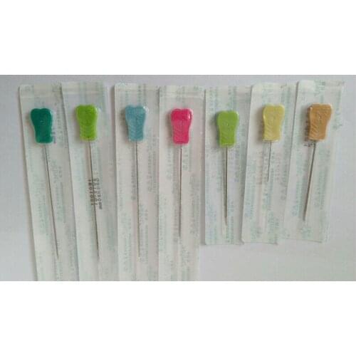 Acukni disposable sterile acupuncture needles Plastic handle ultrafine needles acupuncture massage beauty needle