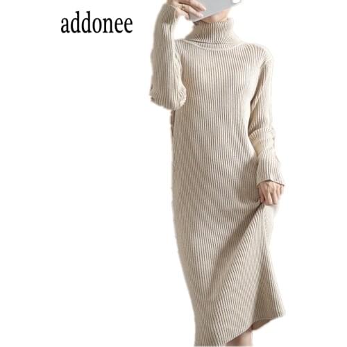 Addonee Fashionable Knitted Dresses