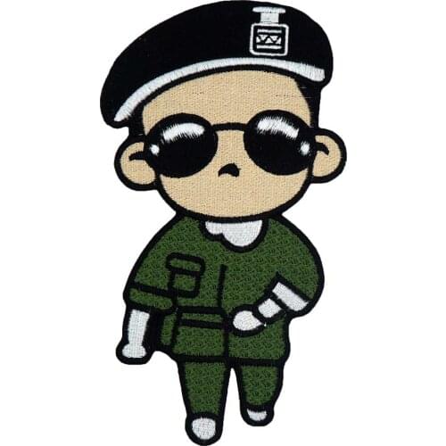 Boy scout large Embroidered punk biker Patches Clothes Stickers Apparel Accessories Badge