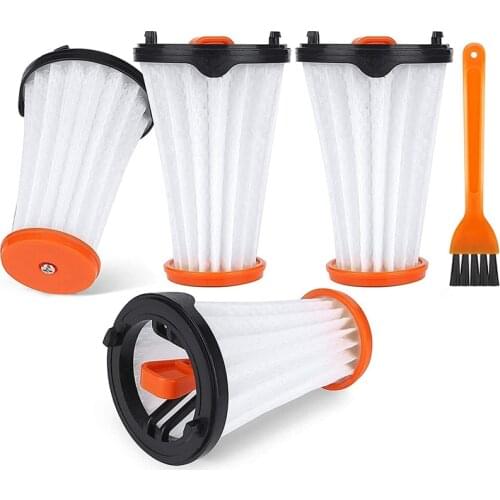 Top Deals 4 Pcs Replacement Filter for AEG/Electrolux Rapido and Ergorapido Vacuum Cleaners,AEG AEF 144, Electrolux EF144