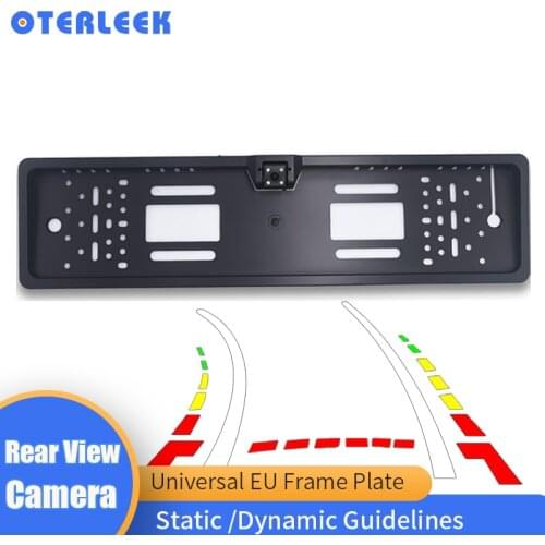 HD High quality dynamic trajectory plate frame car rear view camera with good night vision