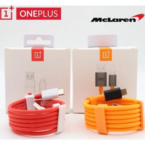 Original oneplus 8 7t 7 pro 6T 6 5t 5 3t cable DASH/WARP Charge 4A 6A Mclaren charging wire for one plus adapter Cabel cord 35cm