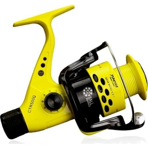 Lightweight Carp Fishing Reels CTR2000-7000 12BB Spinning Fishing Reel Foldable Arm Rocker Carretos Pesca Spinning Wheels