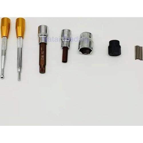For Bosch Denso diesel common rail injector nozzle disassemble tool kits 6pcs injector repair tool