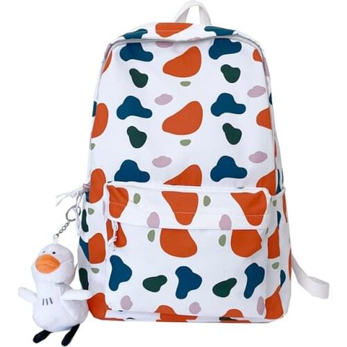 Hot Sell Backpacks Brand High Quality Waterproof Nylon Backpacks Large Capacity Leisure Or Travel Bag Fresh School Bag for Girls