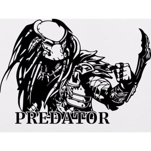 Removable Wallpaper Retro Film Predator Wall Sticker for living room bedroom home wall decoration