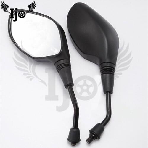 Scooter unviersal for honda dio suzuki yamaha nmax Cool black motorbike accesorios moto motorcycle accessories rearview mirrors