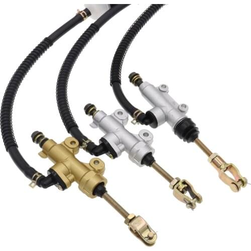 ATV Rear Foot Brake Master Cylinder Pump With Reservoir For Chinese Quad 4 Wheeler 50cc 70cc 90cc 110cc 125cc 150cc 200cc 250cc
