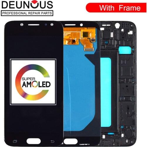 New 5.5'' AMOLED Display for SAMSUNG Galaxy J7 Pro J730 LCD For SAMSUNG J7 2017 J730 Display Touch Screen Digitizer