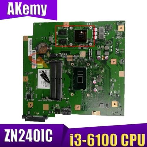 ZN240IC All-in-one Desktop mainboard For Asus ZN240IC ZN240I ZN240 motherboard i3-6100 CPU 2g graphics card