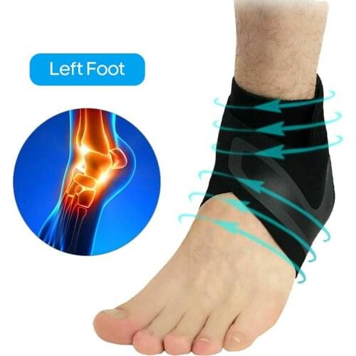 1 PC Sports Ankle Brace Fitness Gym Ankle Support Gear Elastic Foot Weights Wraps Protector Legs Power Weightlifting