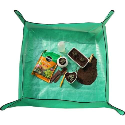1 Pack Two Sizes Thickened Waterproof PE Garden Mat Succulents Flowers Plants Anti-dirty Transplant Mats Garden Tools