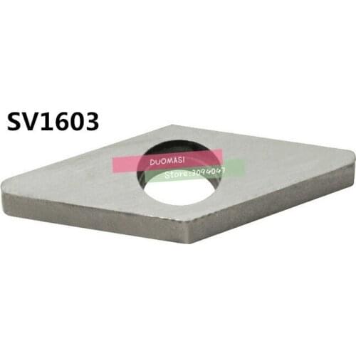 10PCS SV1603 Hard alloy Shim lathe tool holder accessories,Suitable for MVJNR/MVQNR/MVVN/MVUNR,INSERT IS VNMG1604