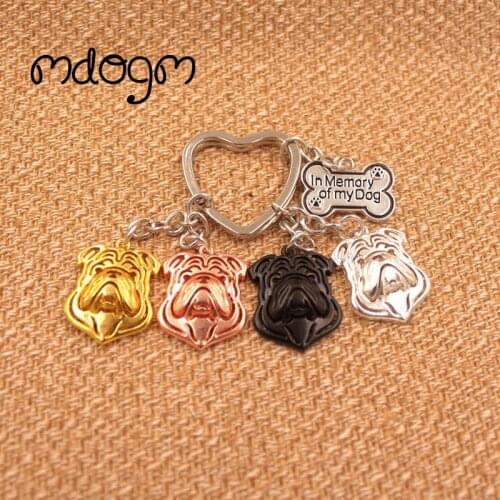 2021 English Bulldog Dog Animal Purse Handbag Charm Handmade Keychain For Bag Car Women Men Girls Key Ring jewelry Cute K018