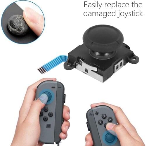 3D NS Joystick Joy Con Nintend Switch/LITE Left Right Analog Joysticks Replacement for Joy Stick Controller Repair Accessories
