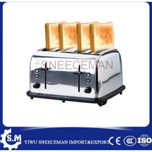 4 Slice Bread Toaster oven chinese cheaper stainless steel electric toaster 220v 1600w