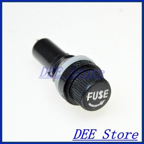 6x30 mini fuse block Fuse Holder Chassis Panel Mount fuseholder fuse holders for 6*30mm cylindrical Glass Tube/Ceramics fuse