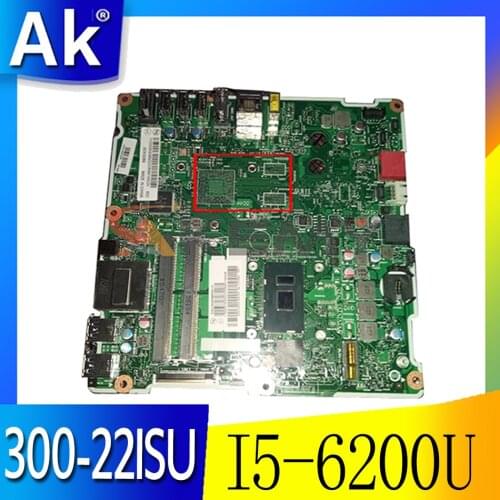 Akemy For Lenovo AIO 300-22ISU 300-23ISU Motherboard S4130 S5130 S400Z S500Z mainboard With I5-6200U CPU UMA